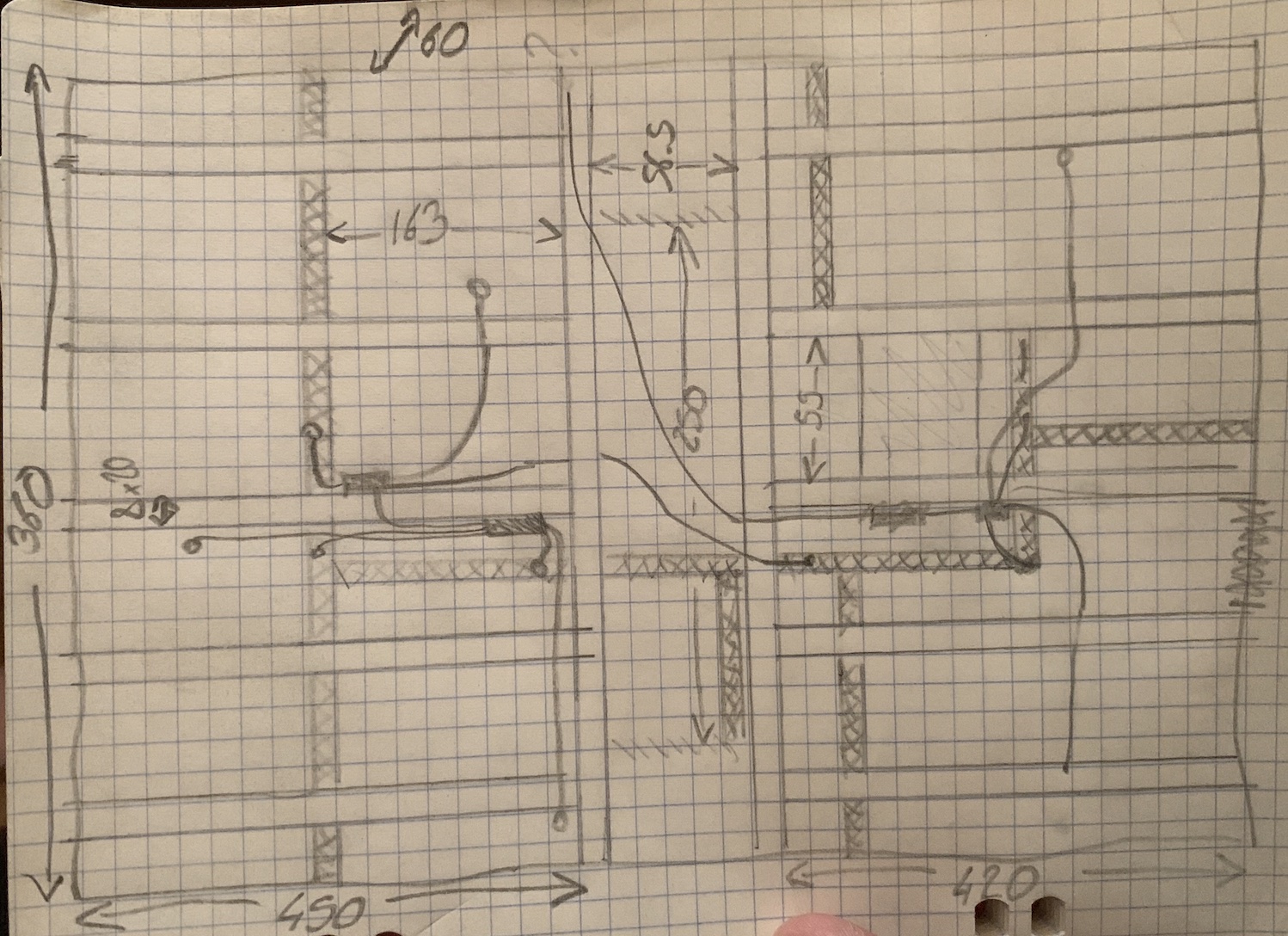 Plan des combles