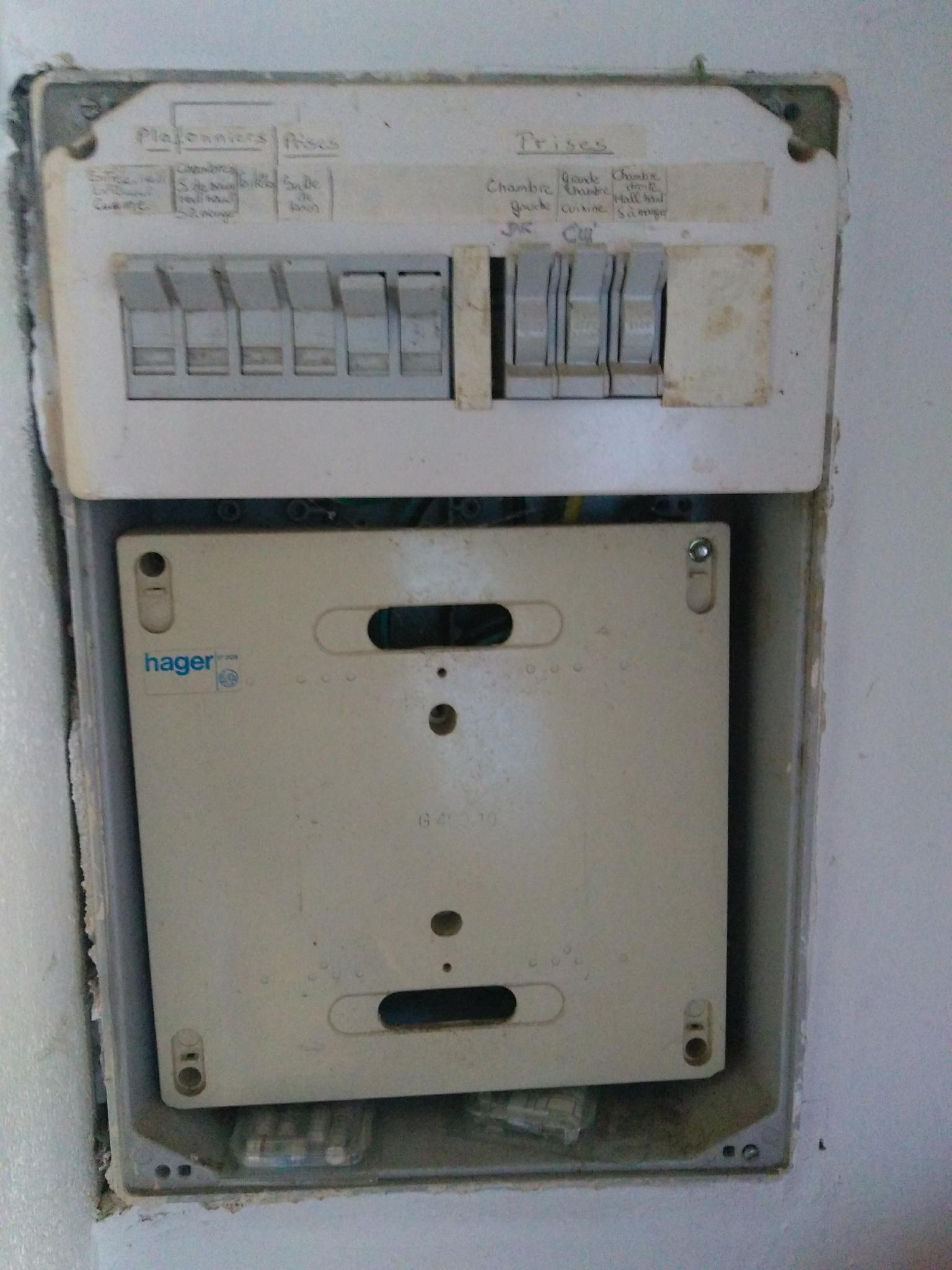 ancien tableau electrique