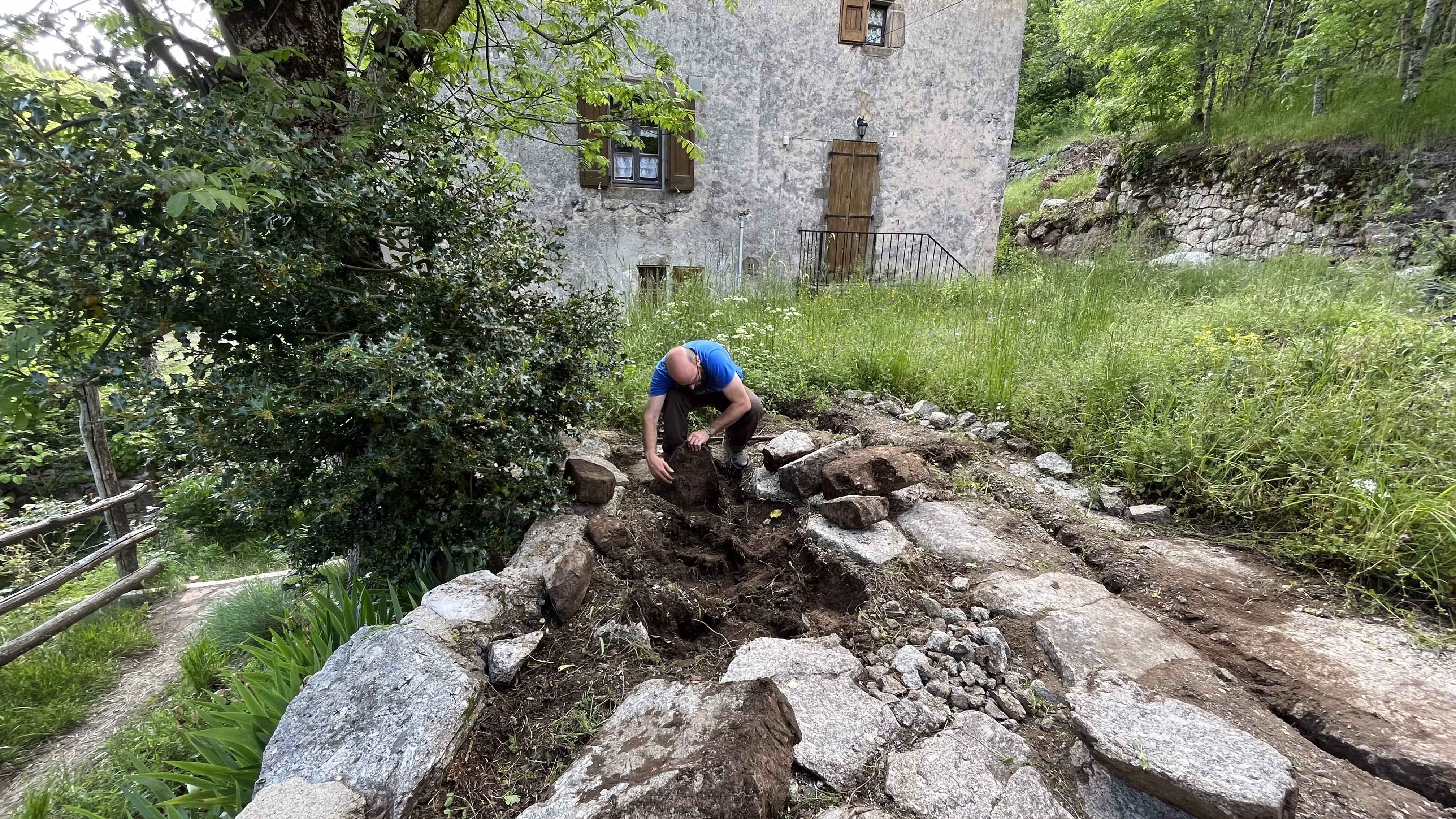 Construire la terrasse