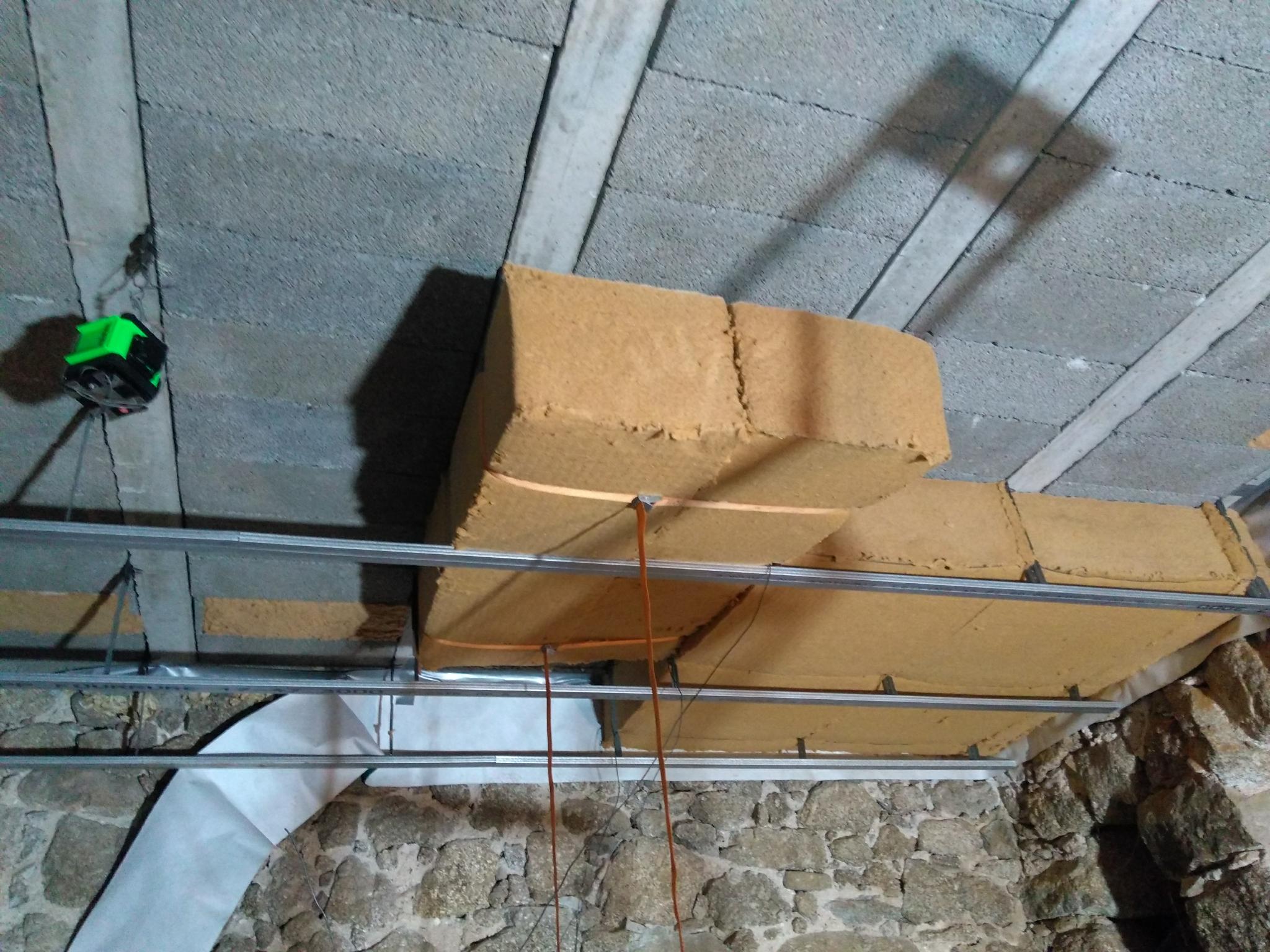 Pose d'une section de 60cm